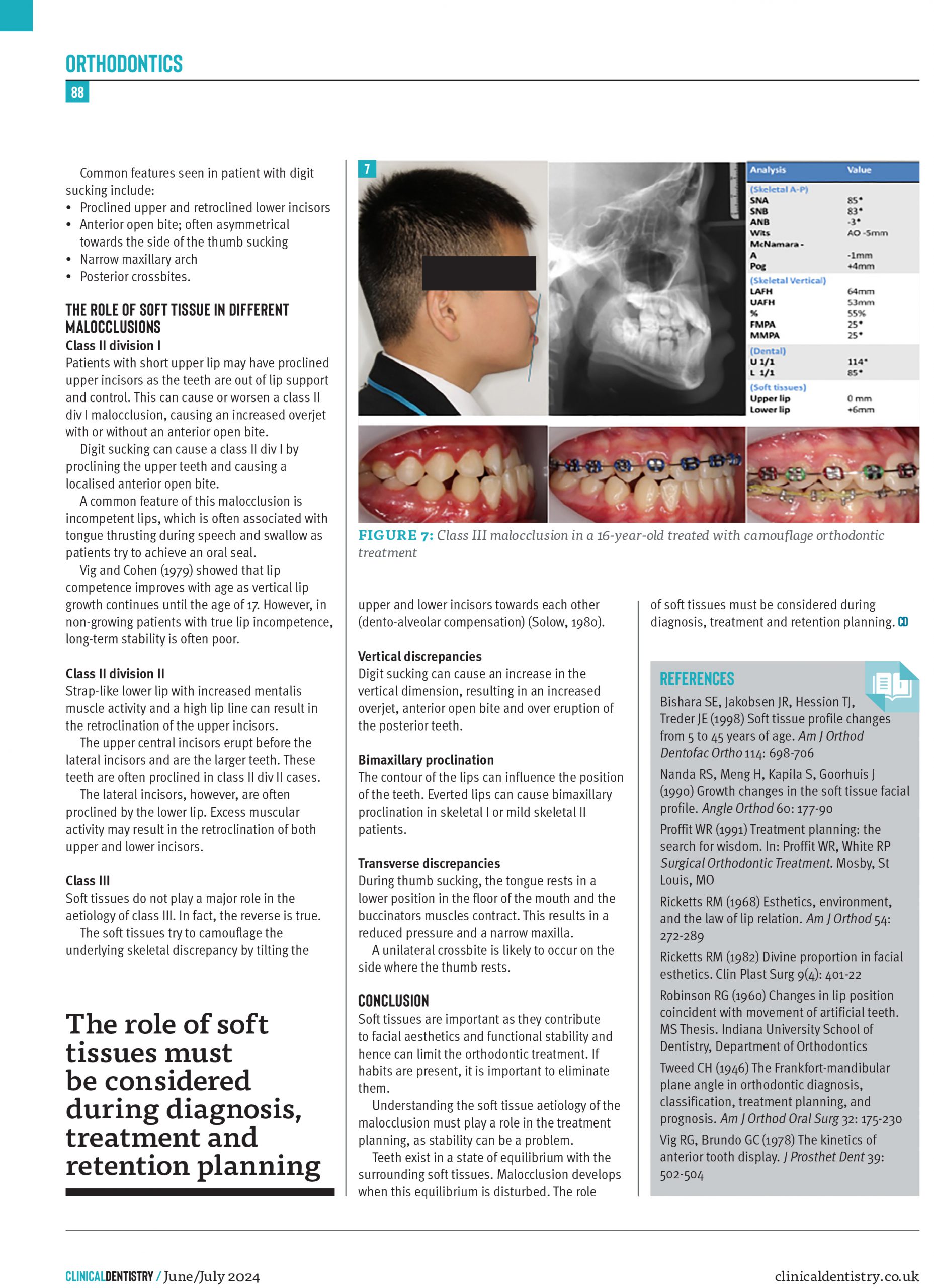 Orthodontics